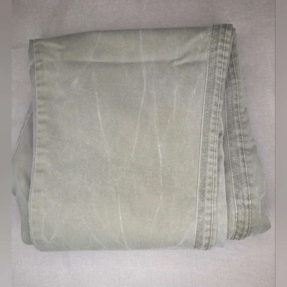 NWOT Gap Girlfriend Twill Stripe Chinos - Olive - Size 6 - Picture 4 of 5